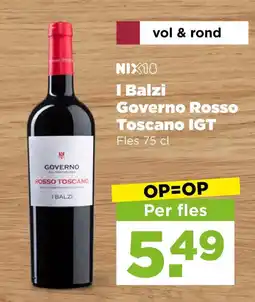 PLUS I Balzi Governo Rosso Toscano IGT aanbieding
