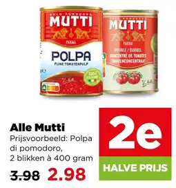 PLUS Alle Mutti aanbieding