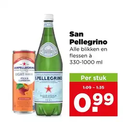 PLUS San Pellegrino aanbieding