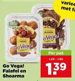 PLUS Go Vega! Falafel en Shoarma aanbieding