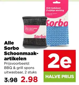 PLUS Alle Sorbo Schoonmaak-artikelen aanbieding