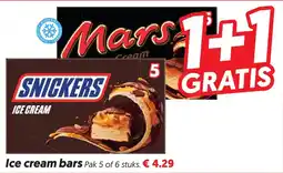 Dekamarkt Snickers Ice Cream aanbieding