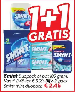 Dekamarkt Smint aanbieding