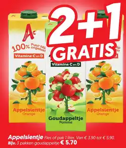 Dekamarkt Appelsientje aanbieding