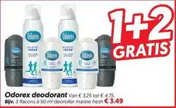 Dekamarkt Odorex deodorant aanbieding