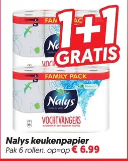 Dekamarkt Nalys keukenpapier aanbieding