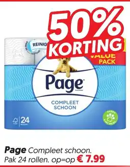 Dekamarkt Page Compleet schoon aanbieding