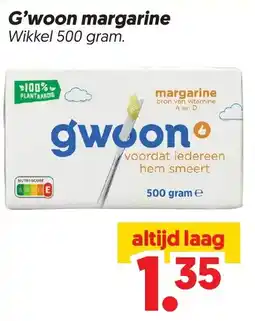 Dekamarkt G'woon margarine aanbieding