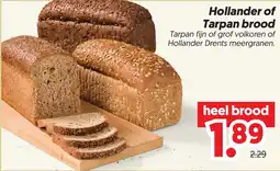 Dekamarkt Hollander of Tarpan brood aanbieding