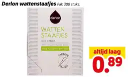Dekamarkt Derlon wattenstaafjes aanbieding