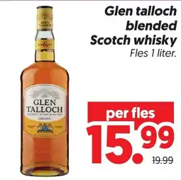 Dekamarkt Glen talloch blended Scotch whisky aanbieding
