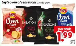 Dekamarkt Lay's oven of sensations aanbieding