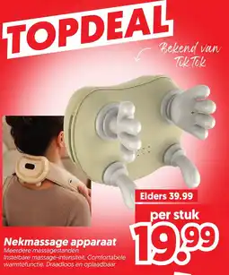 Dekamarkt Nekmassage apparaat aanbieding