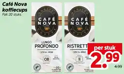 Dekamarkt Café Nova koffiecaps aanbieding