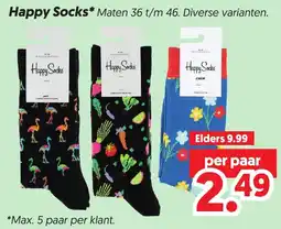 Dekamarkt Happy Socks aanbieding