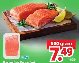 Dekamarkt Hooigland zalmfilet met huid aanbieding