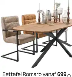 Pronto wonen Eettafel Romaro aanbieding