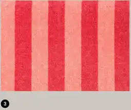 Karwei Droogloopmat streep roze/rood aanbieding