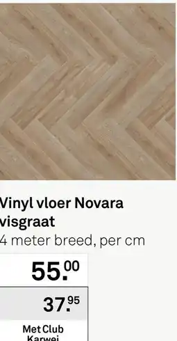 Karwei Novara visgraat aanbieding