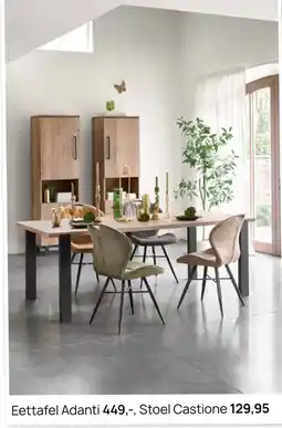 Pronto wonen Eettafel Adanti aanbieding