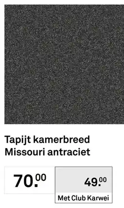 Karwei Missouri antraciet aanbieding