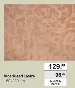 Karwei Vloerkleed Lasize aanbieding