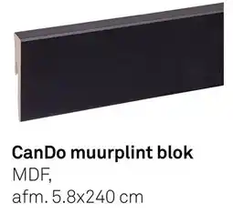 Karwei CanDo muurplint blok aanbieding