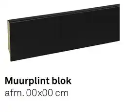 Karwei Muurplint blok aanbieding