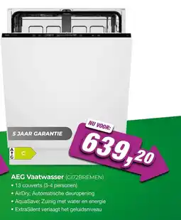 EP Beerepoot AEG Vaatwasser (GI72BREMEN) aanbieding