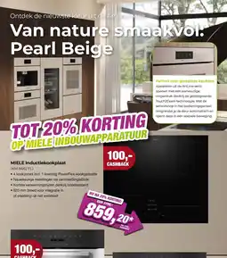EP Beerepoot Miele Inductiekookplaat aanbieding