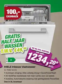 EP Beerepoot Miele Inbouw Vaatwasser aanbieding