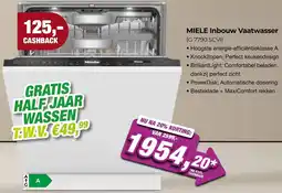 EP Beerepoot MIELE Inbouw Vaatwasser (G 7790 SCVI) aanbieding