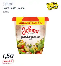 Budget Food Johma Pasta Pesto Salade aanbieding