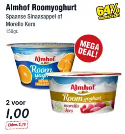 Budget Food Almhof Roomyoghurt aanbieding