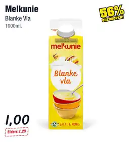 Budget Food melkunie blanke vla aanbieding