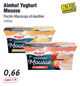 Budget Food Almhof Yoghurt Mousse aanbieding