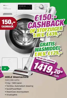 EP Beerepoot Miele Wasmachine (WEJ 895 WPS) aanbieding