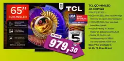 EP Beerepoot TCL QD-MiniLED 4K Televisie (65MSQLED85L) aanbieding