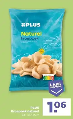 PLUS PLUS Kroepoek naturel aanbieding