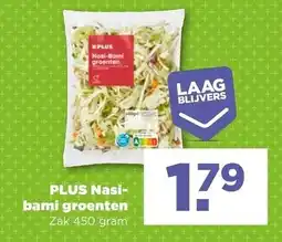 PLUS PLUS Nasi-bami groenten aanbieding