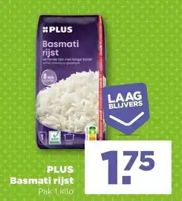 PLUS PLUS Basmati rijst aanbieding