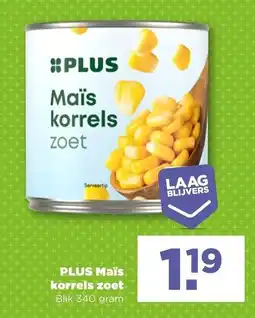 PLUS PLUS Maïs korrels zoet aanbieding