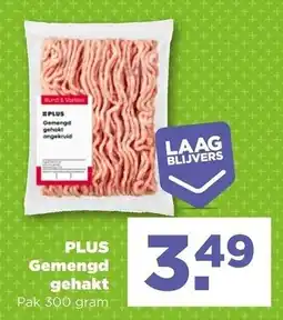 PLUS PLUS Gemengd gehakt aanbieding