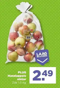 PLUS PLUS Handappels elstar aanbieding