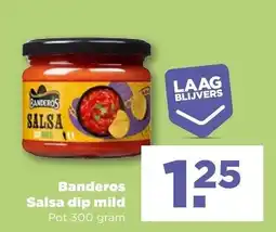 PLUS Banderos Salsa dip mild aanbieding