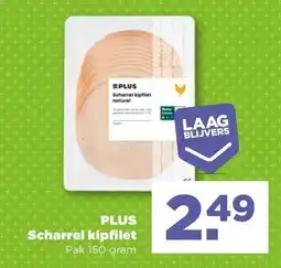 PLUS PLUS Scharrel kipfilet aanbieding
