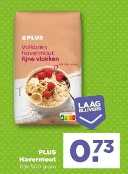 PLUS PLUS Havermout aanbieding