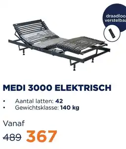 TotaalBED Lattenbodems Medi 3000 elektrisch aanbieding