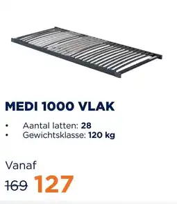 TotaalBED Lattenbodems medi 1000 vlak aanbieding