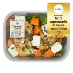 Albert Heijn AH Verse maaltijd pompoen risotto aanbieding